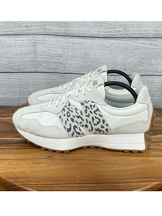 New Balance Shoes - New Balance 327 Sea Salt Leopard Print Sneakers WS327PJ Women’s Shoe Size 11.5